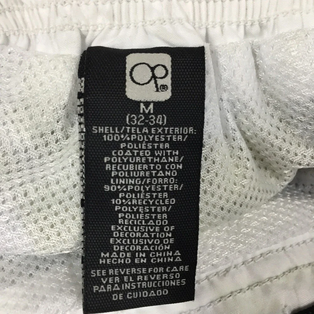 Ocean Pacific OP Mens Board Shorts Black Blue Hibiscus Swim Trunks Size‎ M 32 34